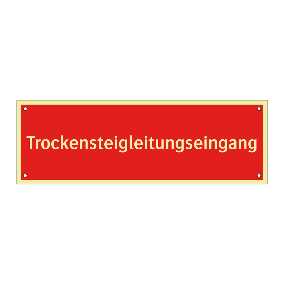 Trockensteigleitungseingang