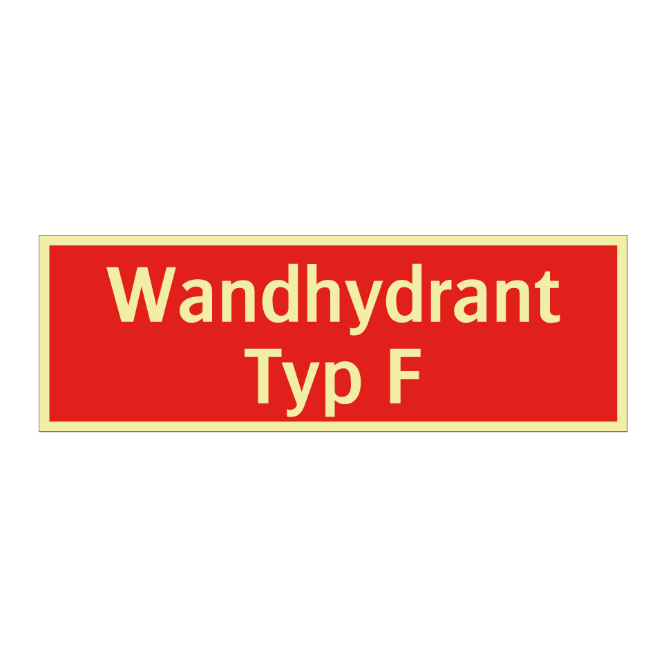 Wandhydrant Typ F