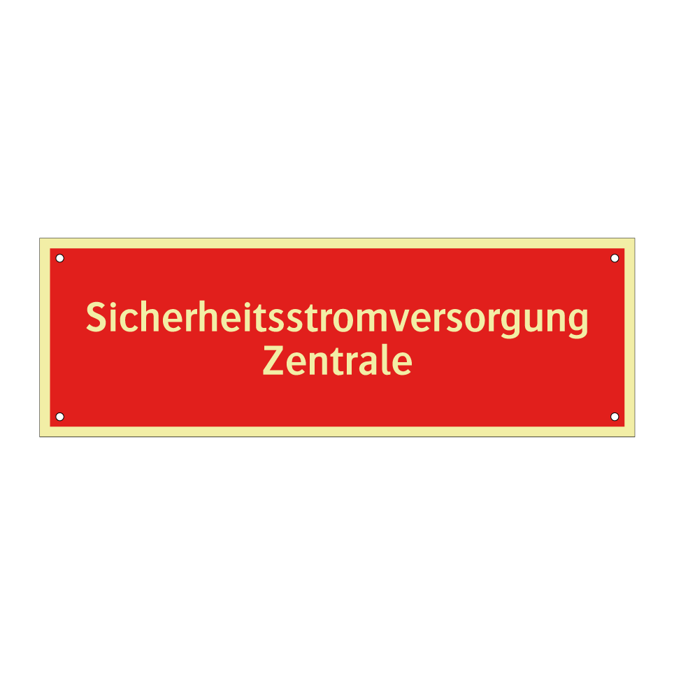 Sicherheitsstromversorgung Zentrale