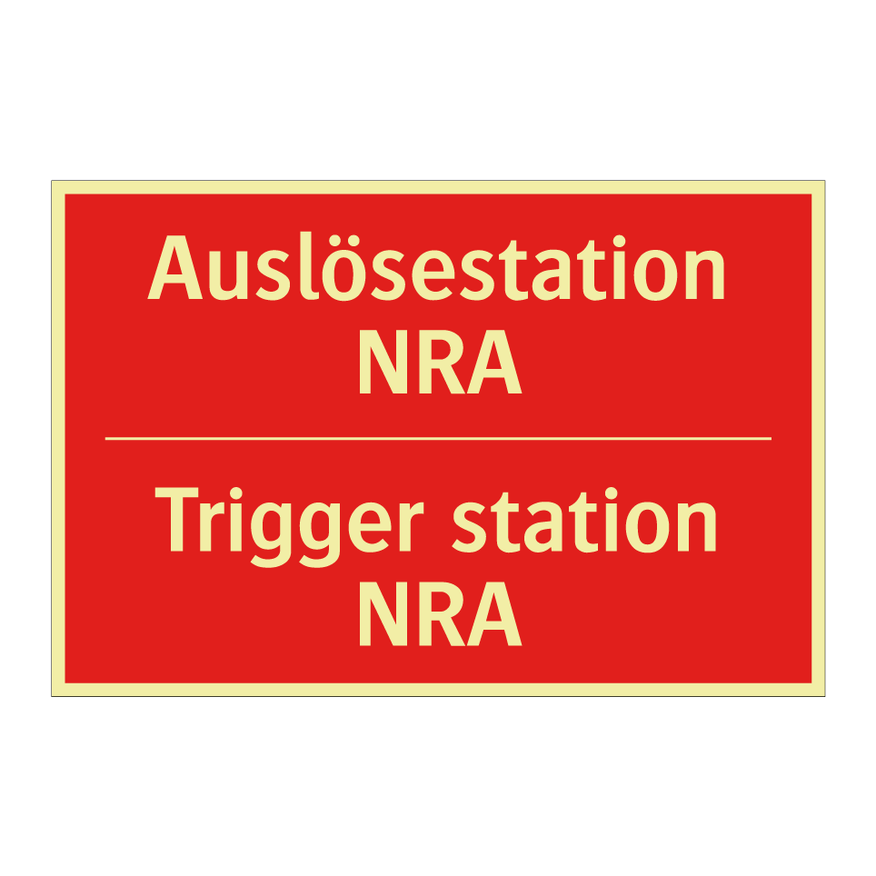 Auslösestation NRA - Trigger station NRA