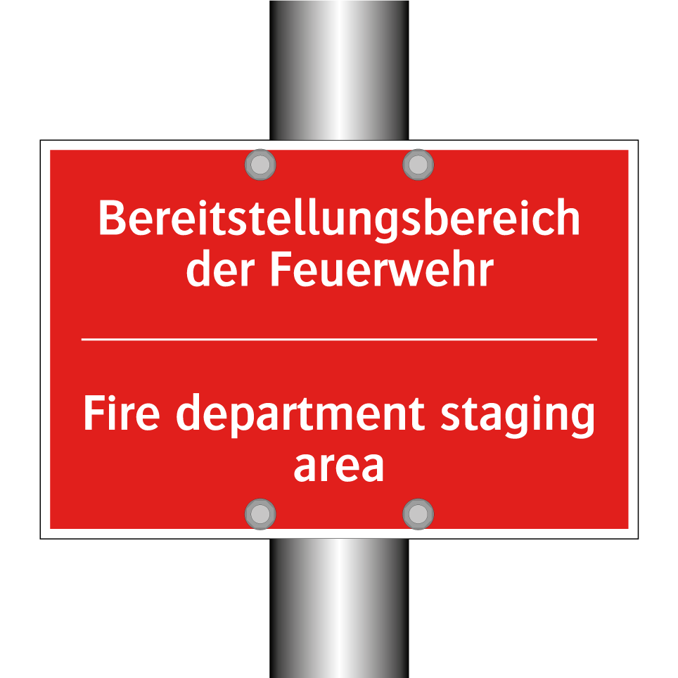 Bereitstellungsbereich der Feuerwehr/.../ - Fire department staging area