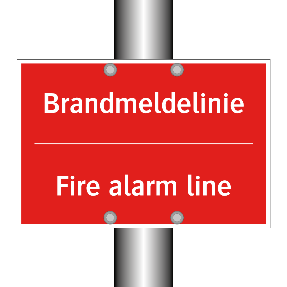 Brandmeldelinie - Fire alarm line