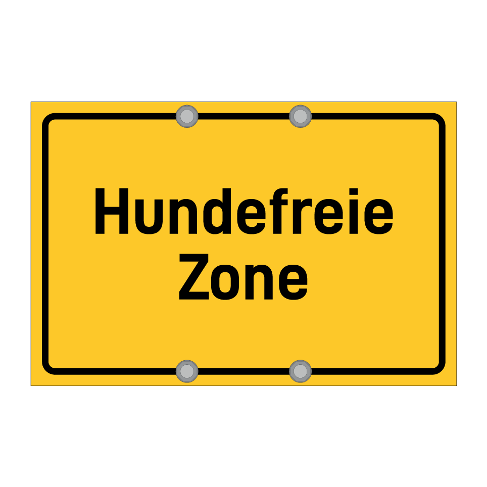 Hundefreie Zone