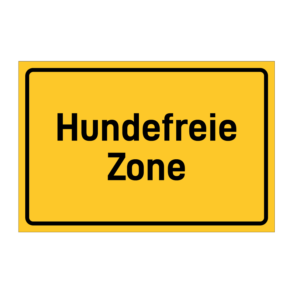 Hundefreie Zone