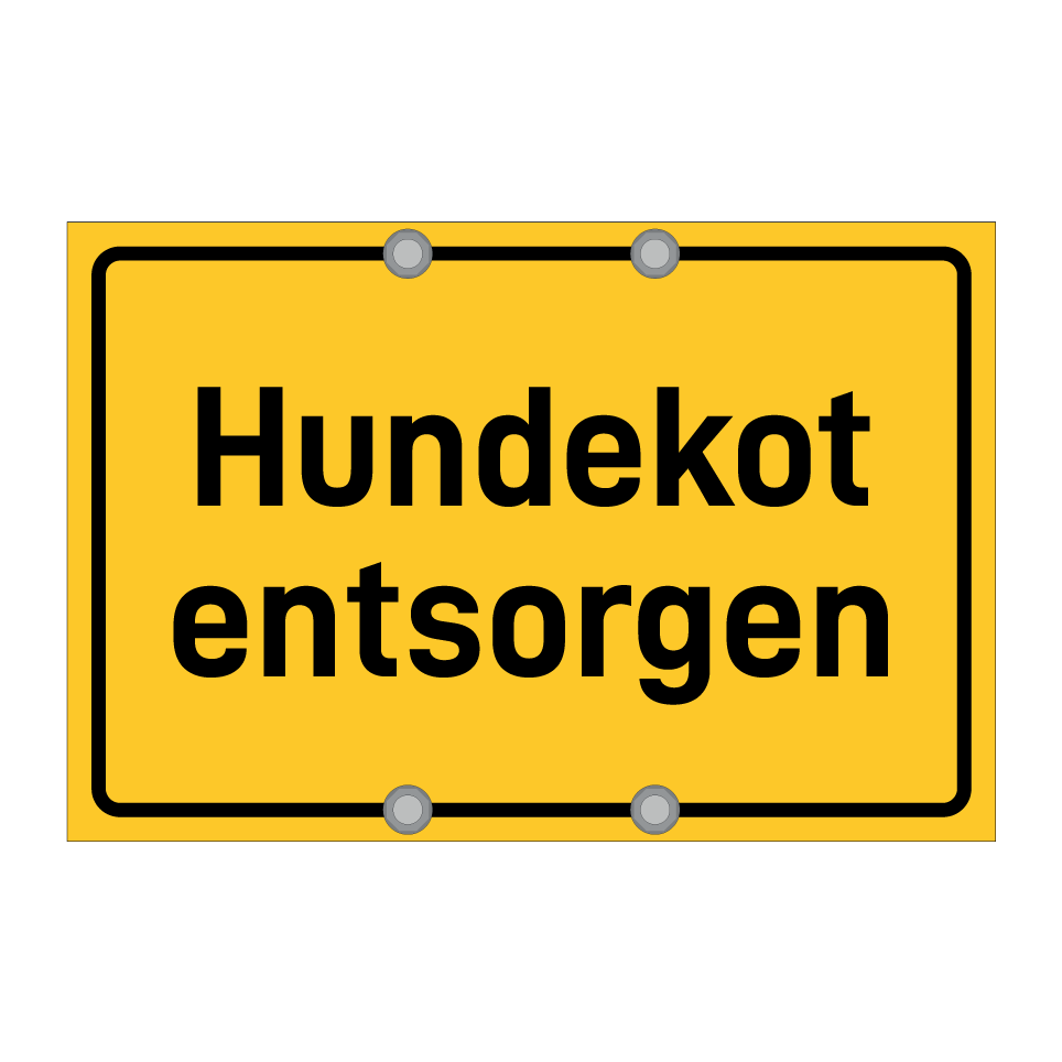 Hundekot entsorgen