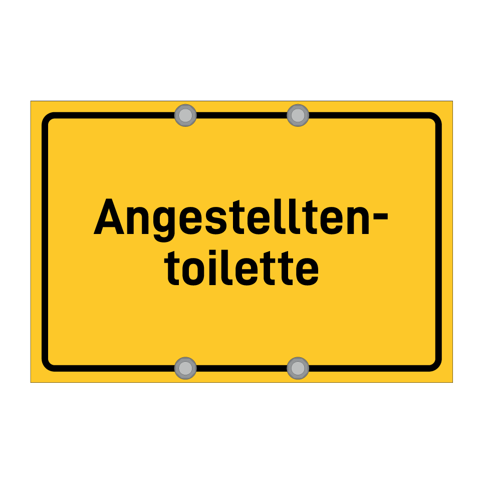 Angestellten- toilette