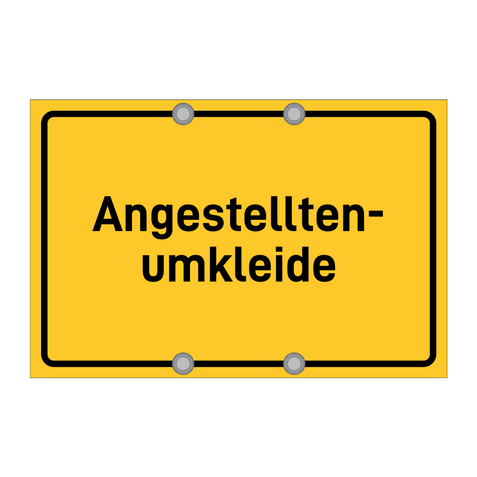 Angestellten- umkleide