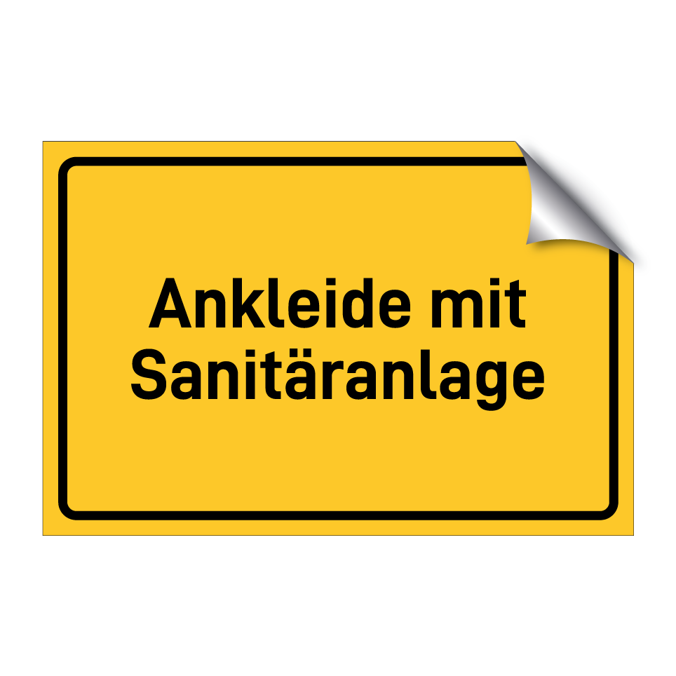 Ankleide mit Sanitäranlage