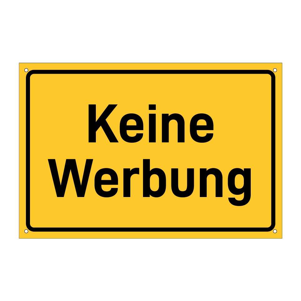 Keine Werbung