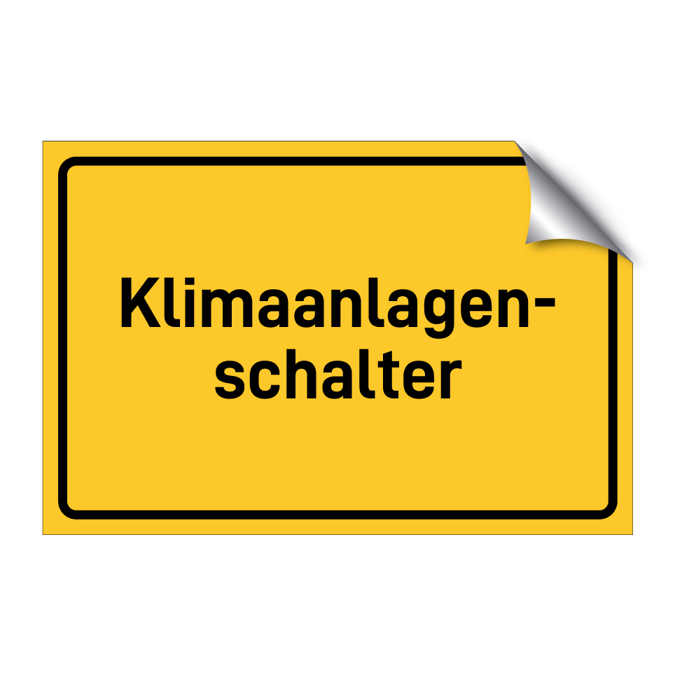 Klimaanlagen- schalter