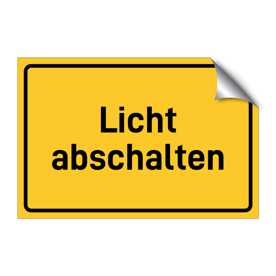 Licht abschalten