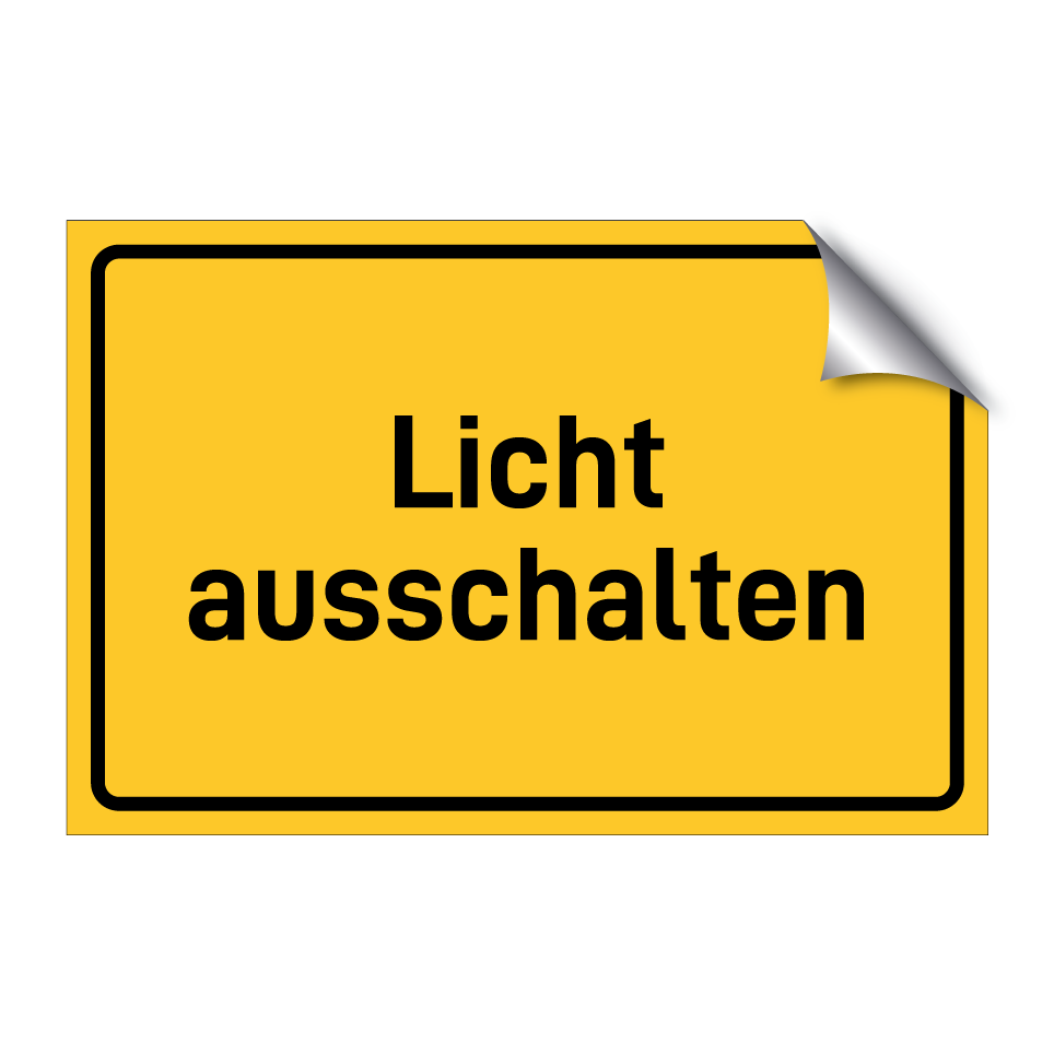 Licht ausschalten