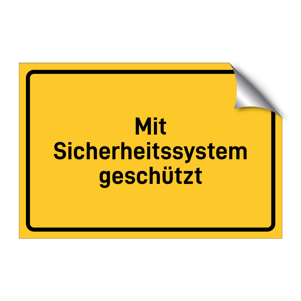 Mit Sicherheitssystem geschützt