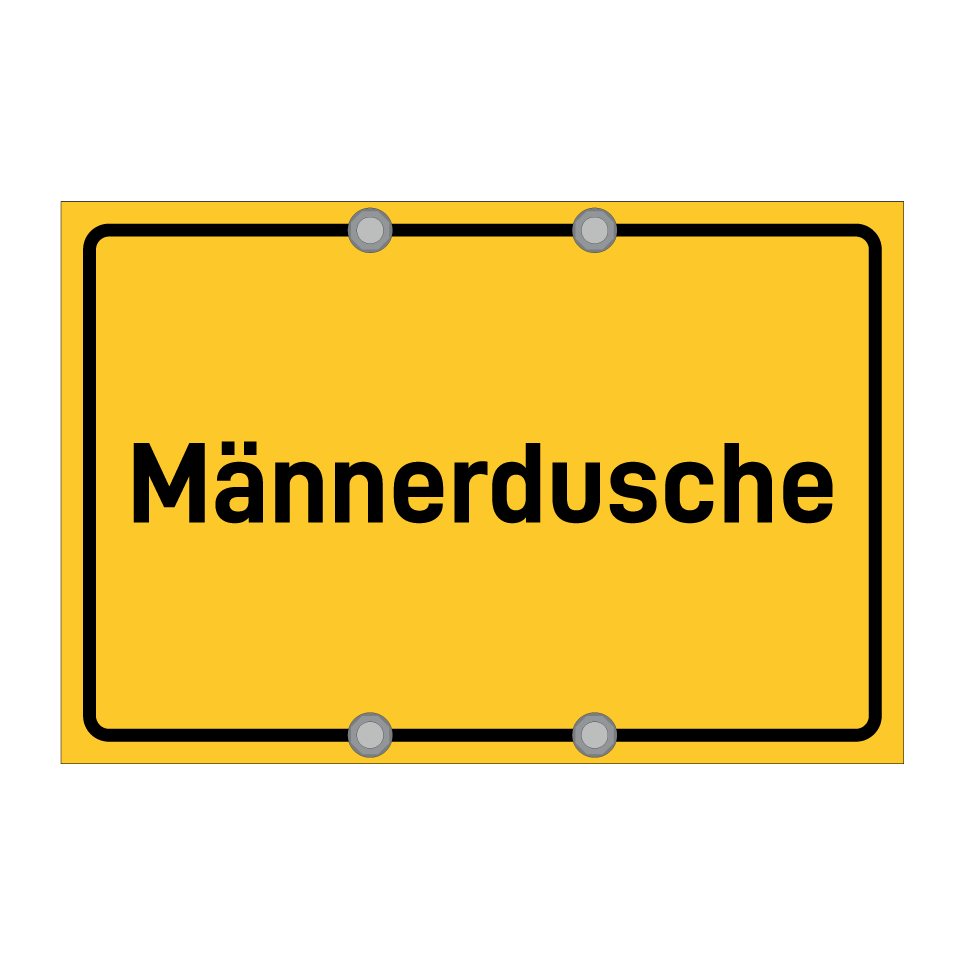 Männerdusche