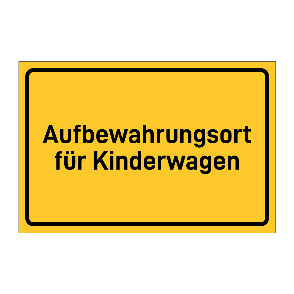 Aufbewahrungsort für Kinderwagen