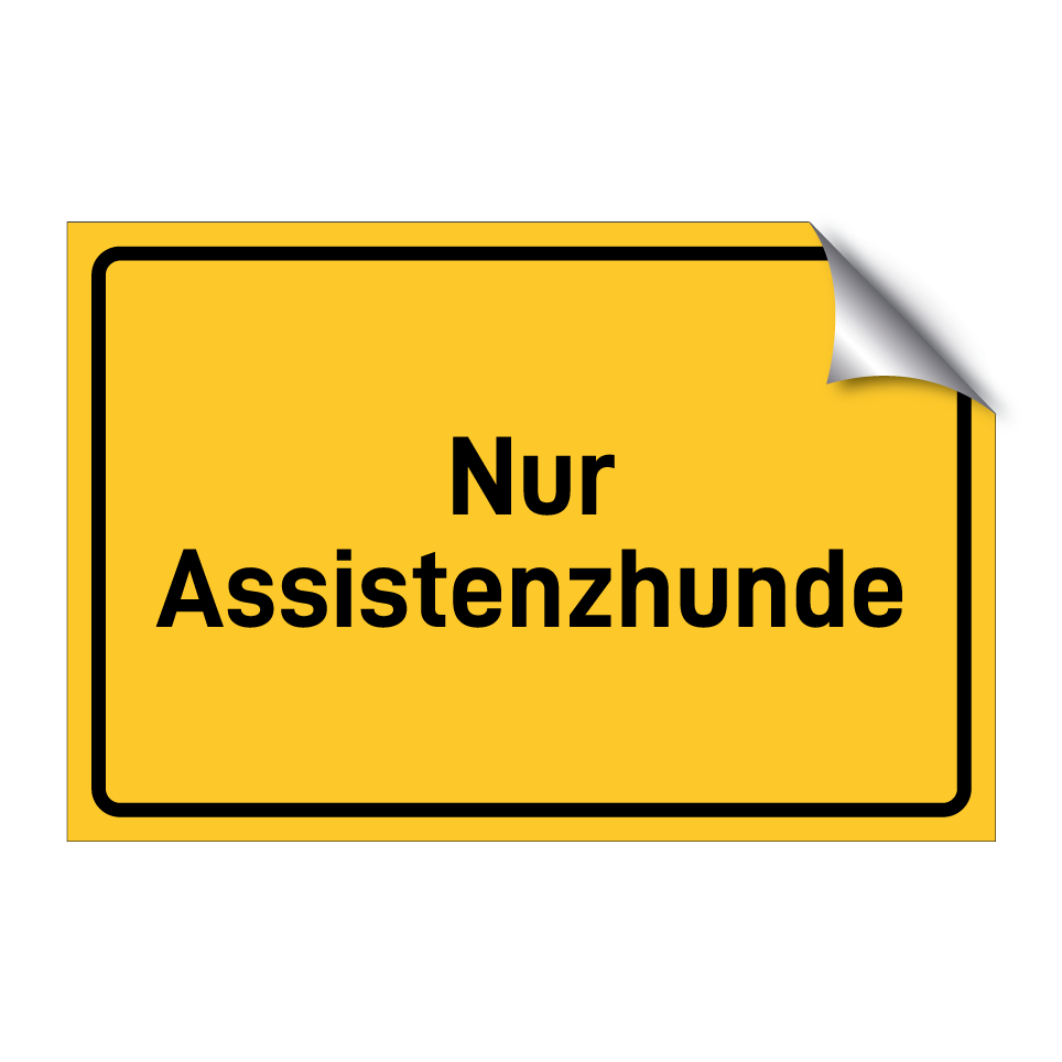 Nur Assistenzhunde
