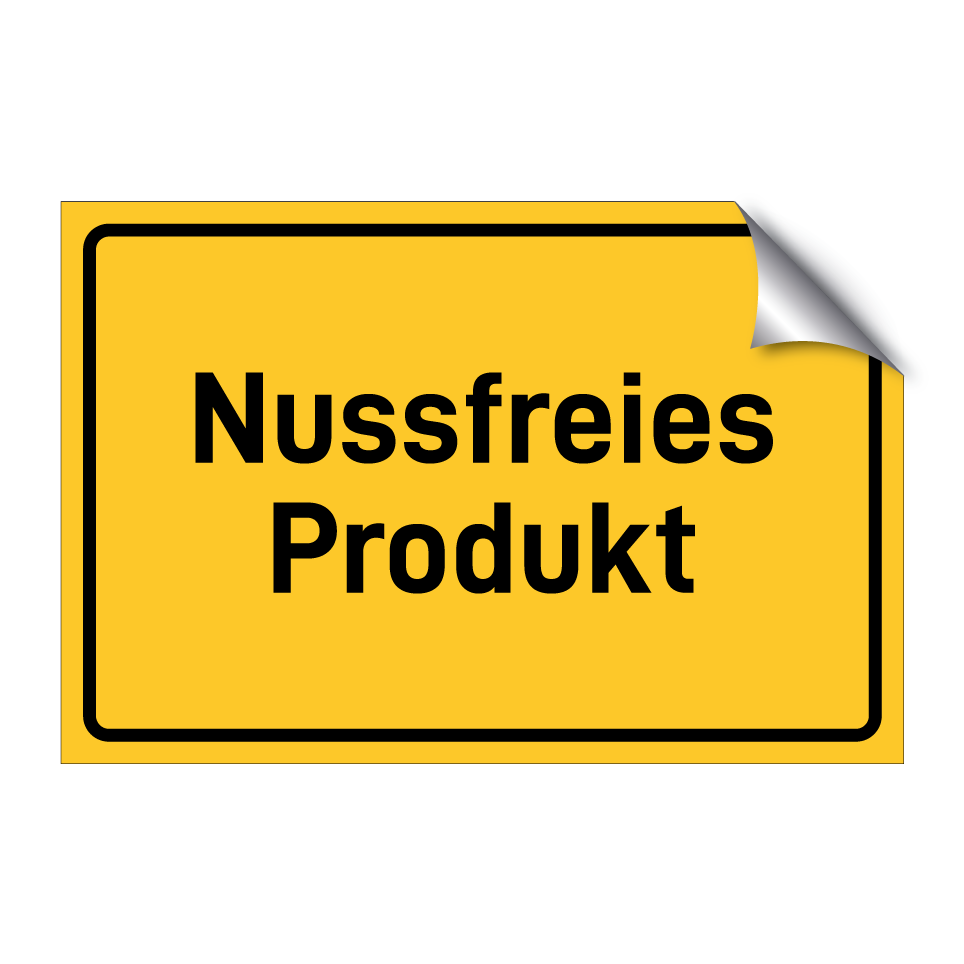 Nussfreies Produkt
