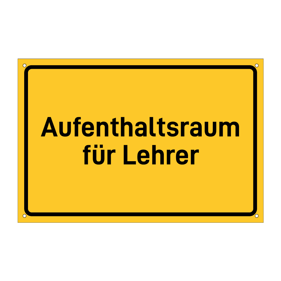 Aufenthaltsraum für Lehrer