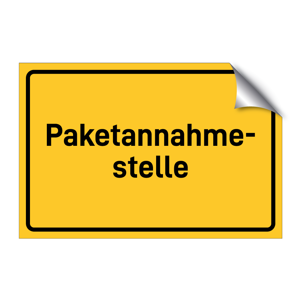 Paketannahme- stelle