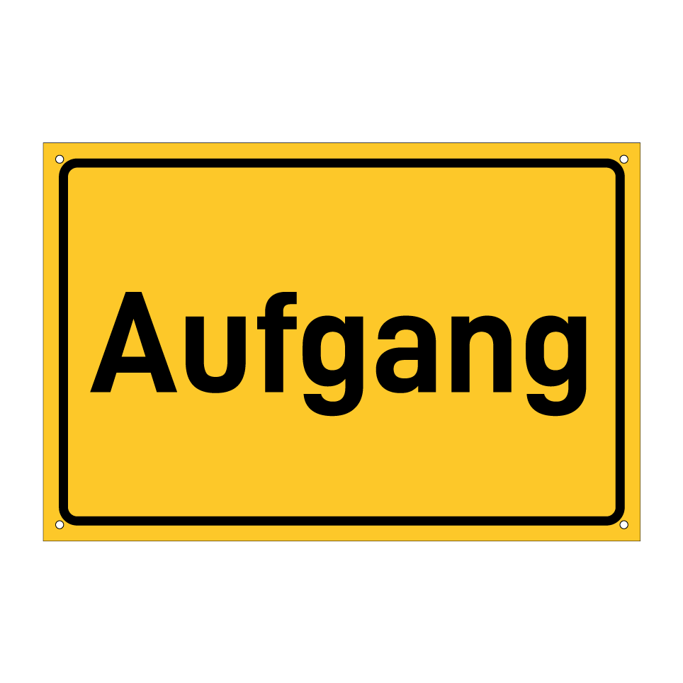 Aufgang