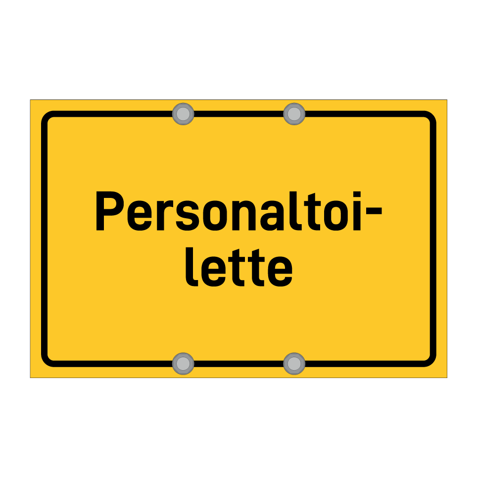 Personaltoi- lette