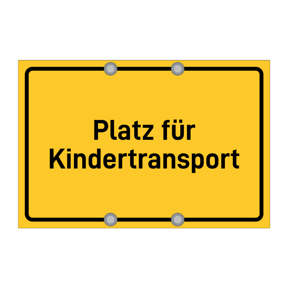 Platz für Kindertransport