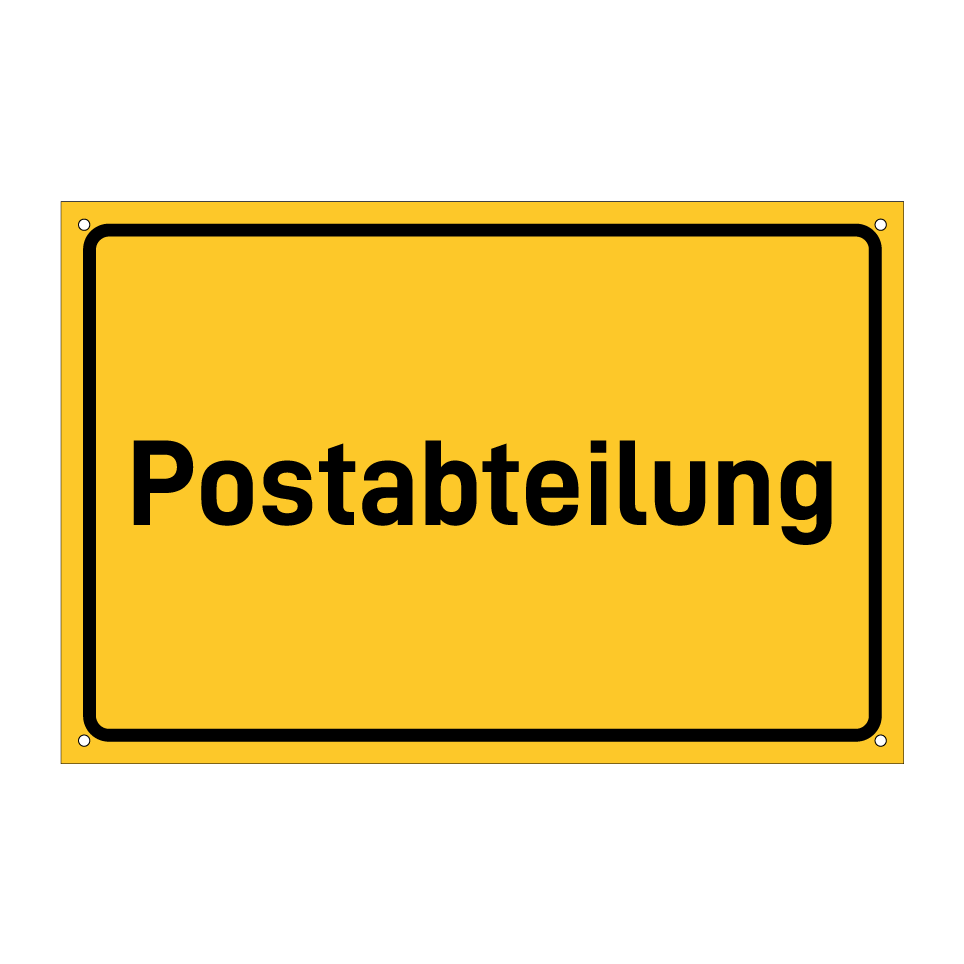 Postabteilung