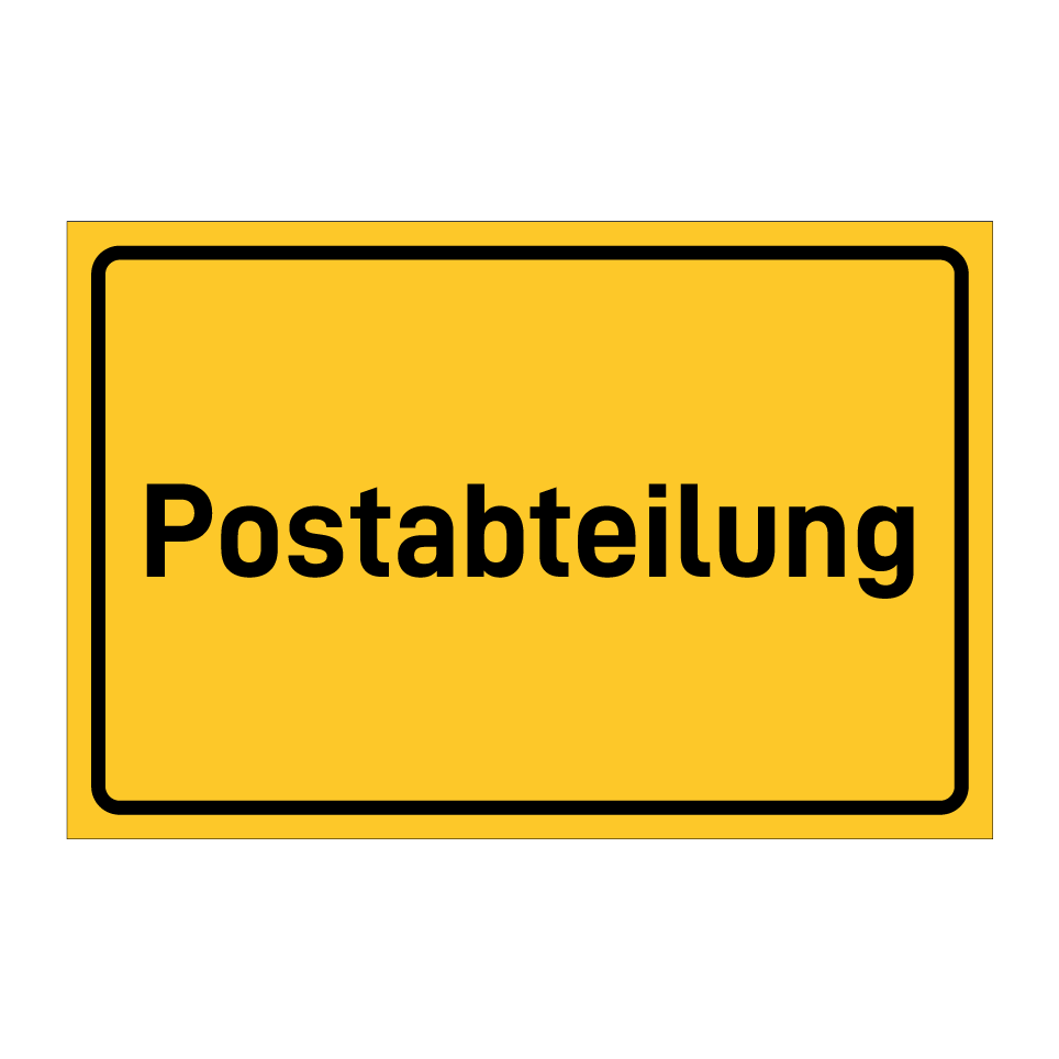 Postabteilung