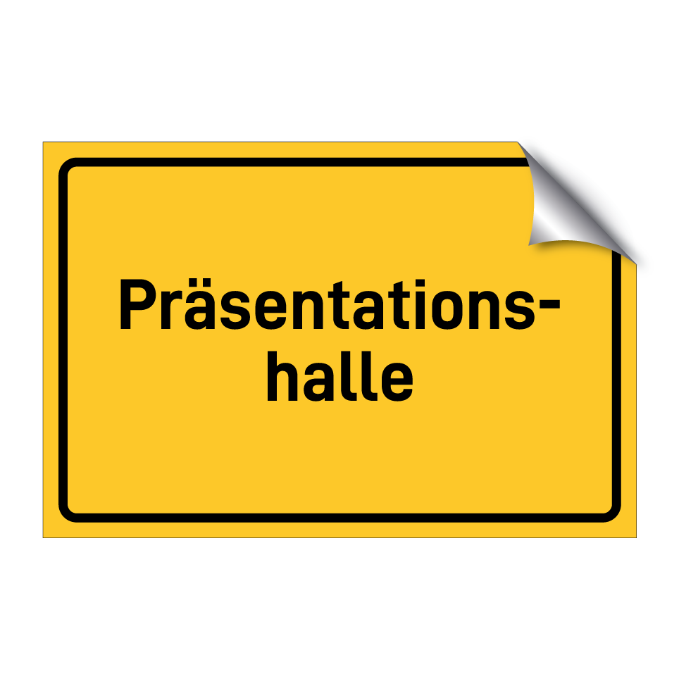 Präsentations- halle