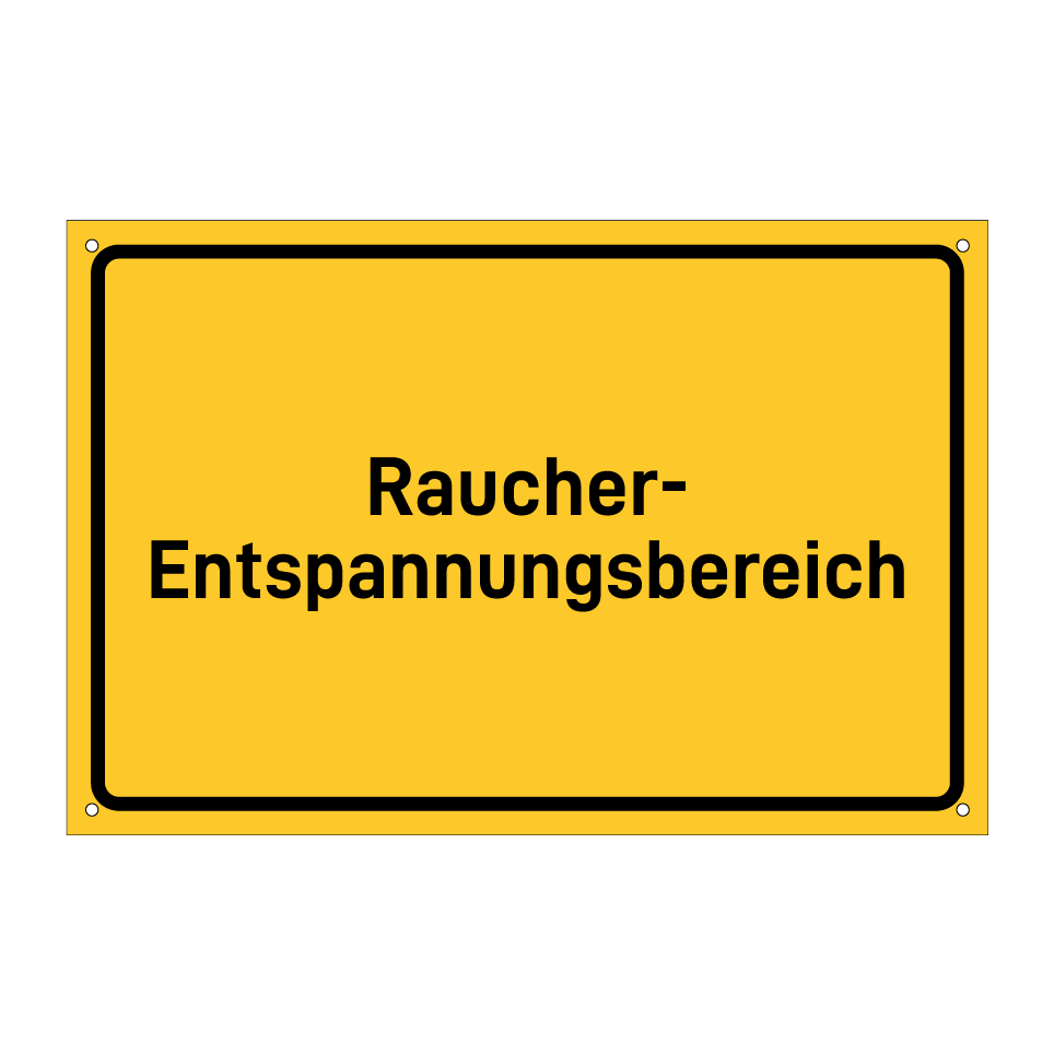Raucher- Entspannungsbereich