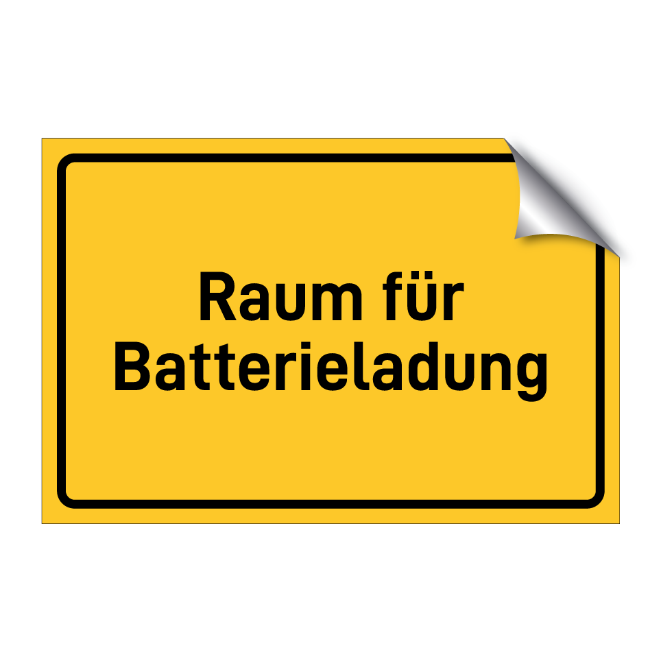 Raum für Batterieladung