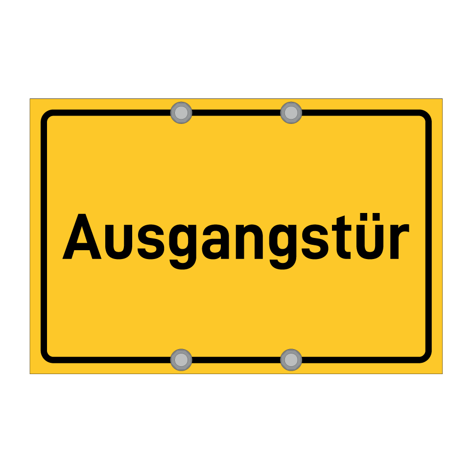 Ausgangstür