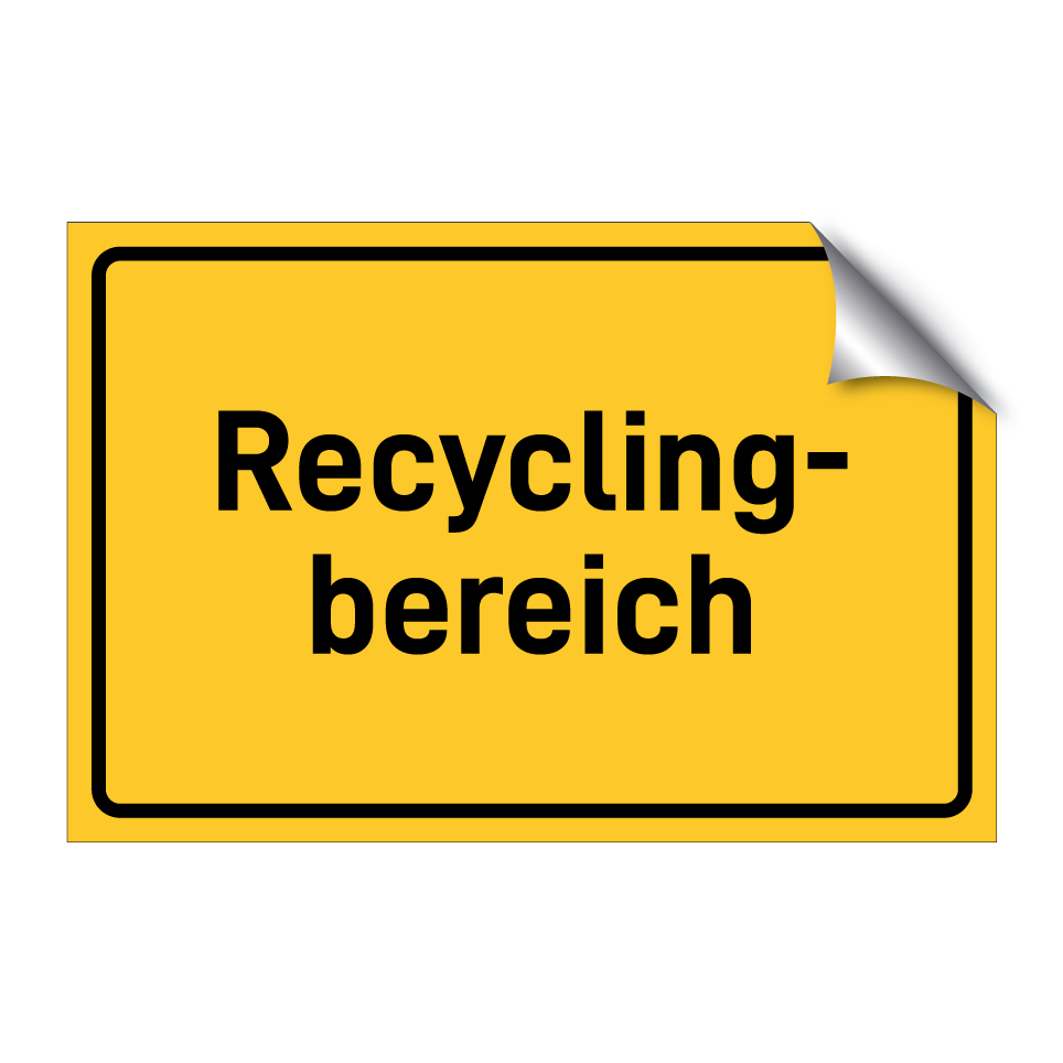 Recycling- bereich