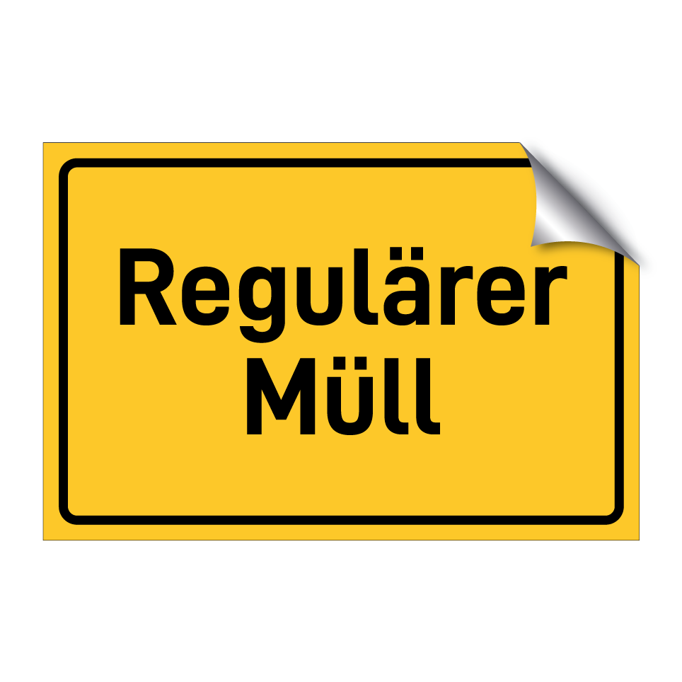 Regulärer Müll
