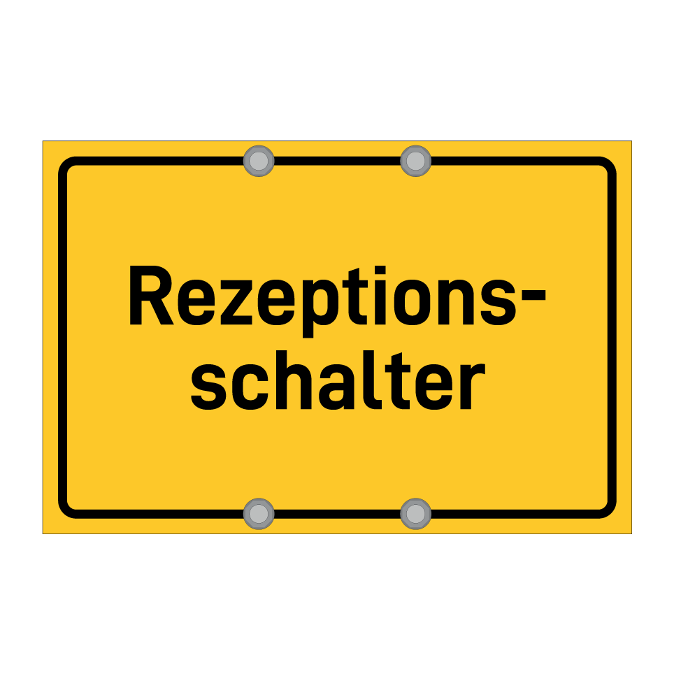 Rezeptions- schalter