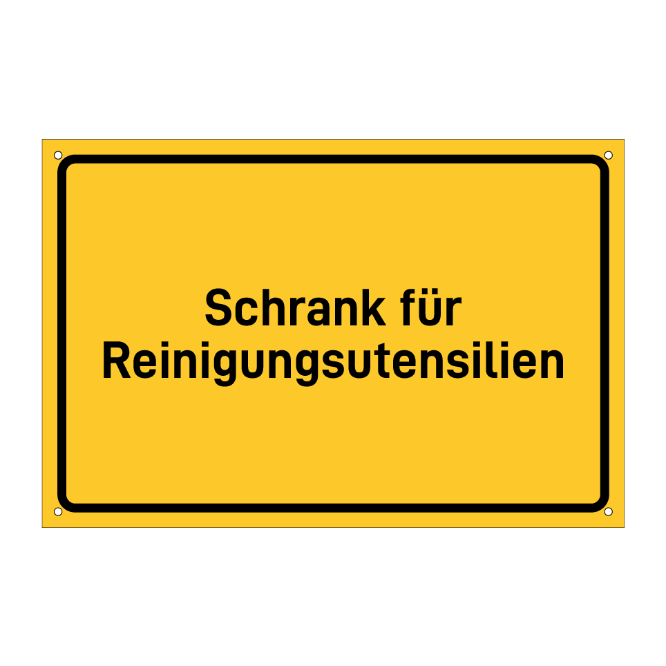 Schrank für Reinigungsutensilien