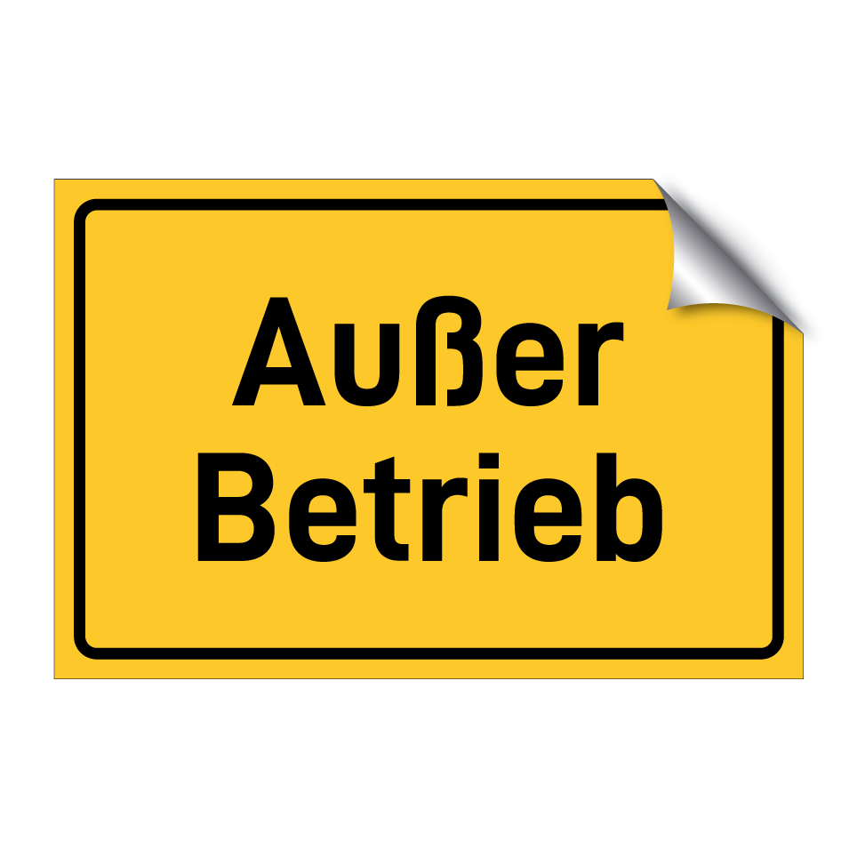 Außer Betrieb