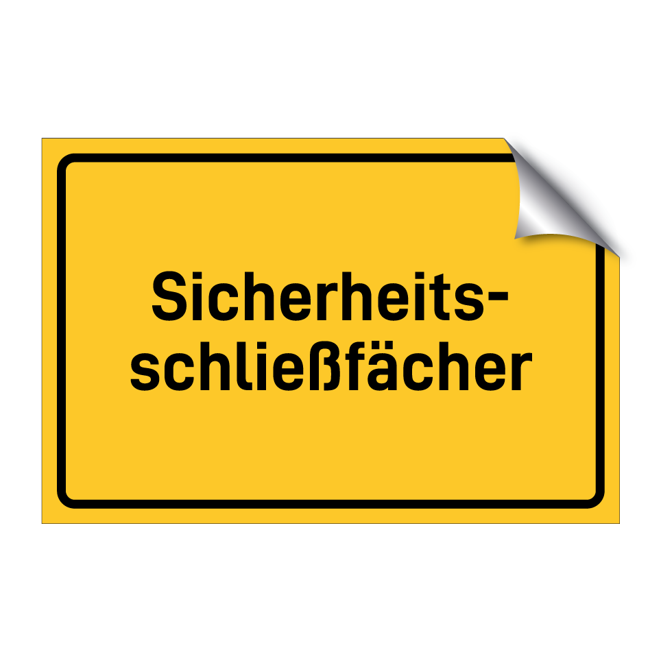 Sicherheits- schließfächer