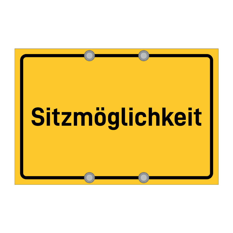 Sitzmöglichkeit