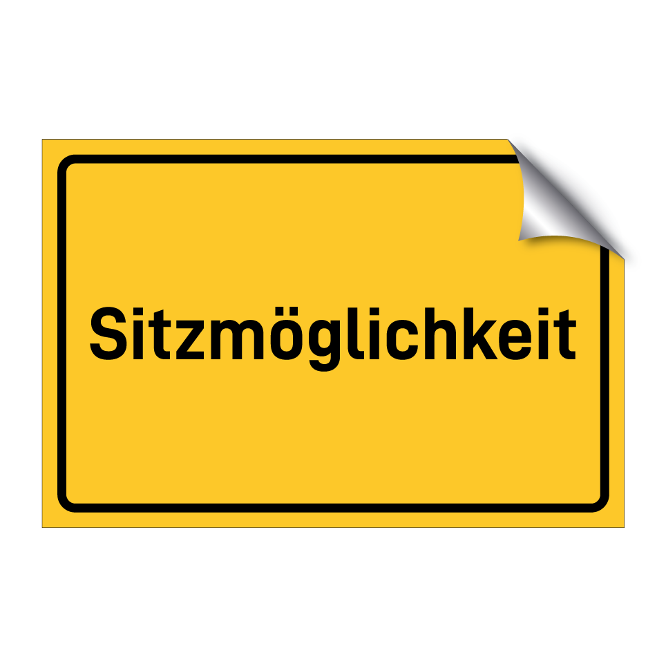 Sitzmöglichkeit