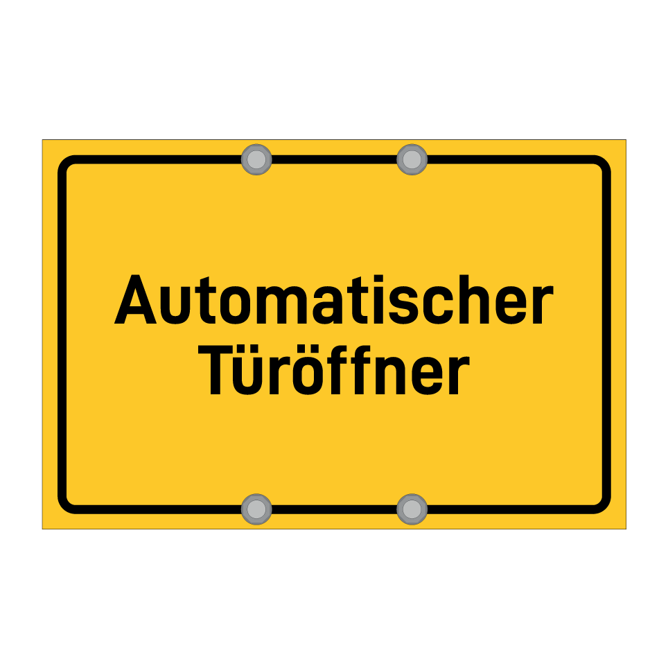 Automatischer Türöffner