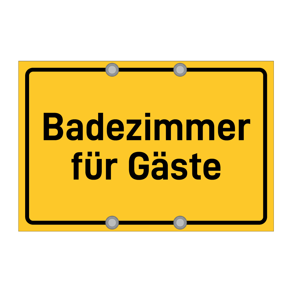Badezimmer für Gäste