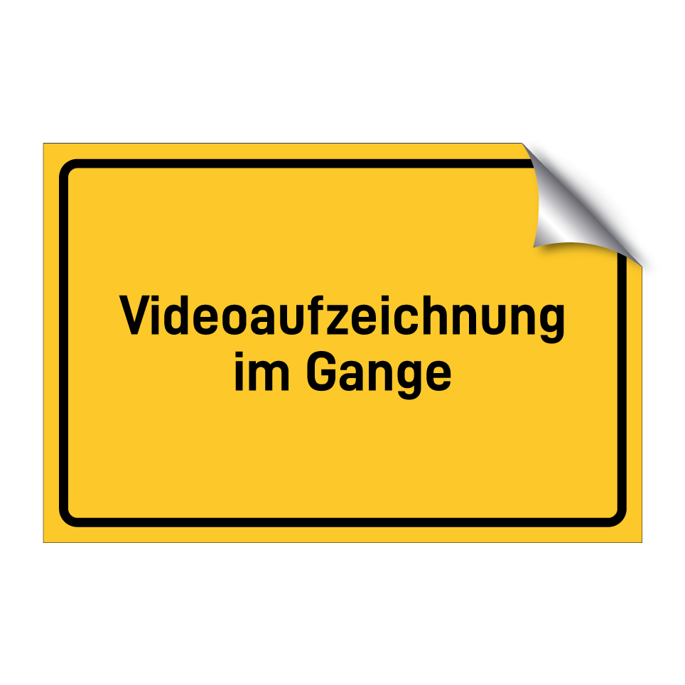 Videoaufzeichnung im Gange