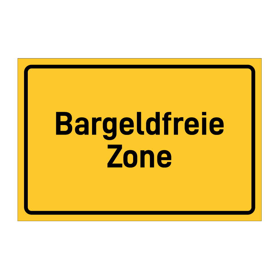 Bargeldfreie Zone