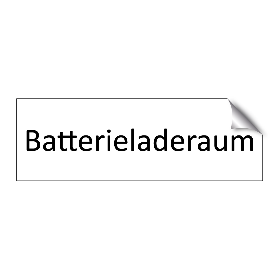 Batterieladeraum