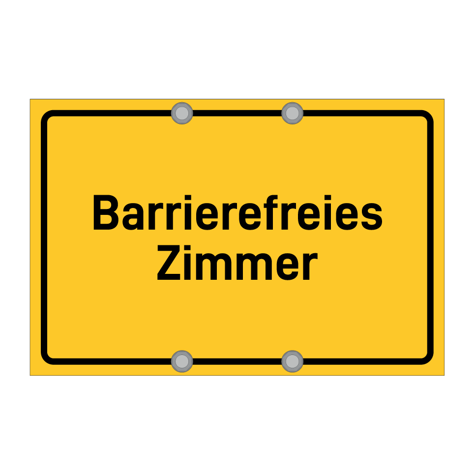 Barrierefreies Zimmer