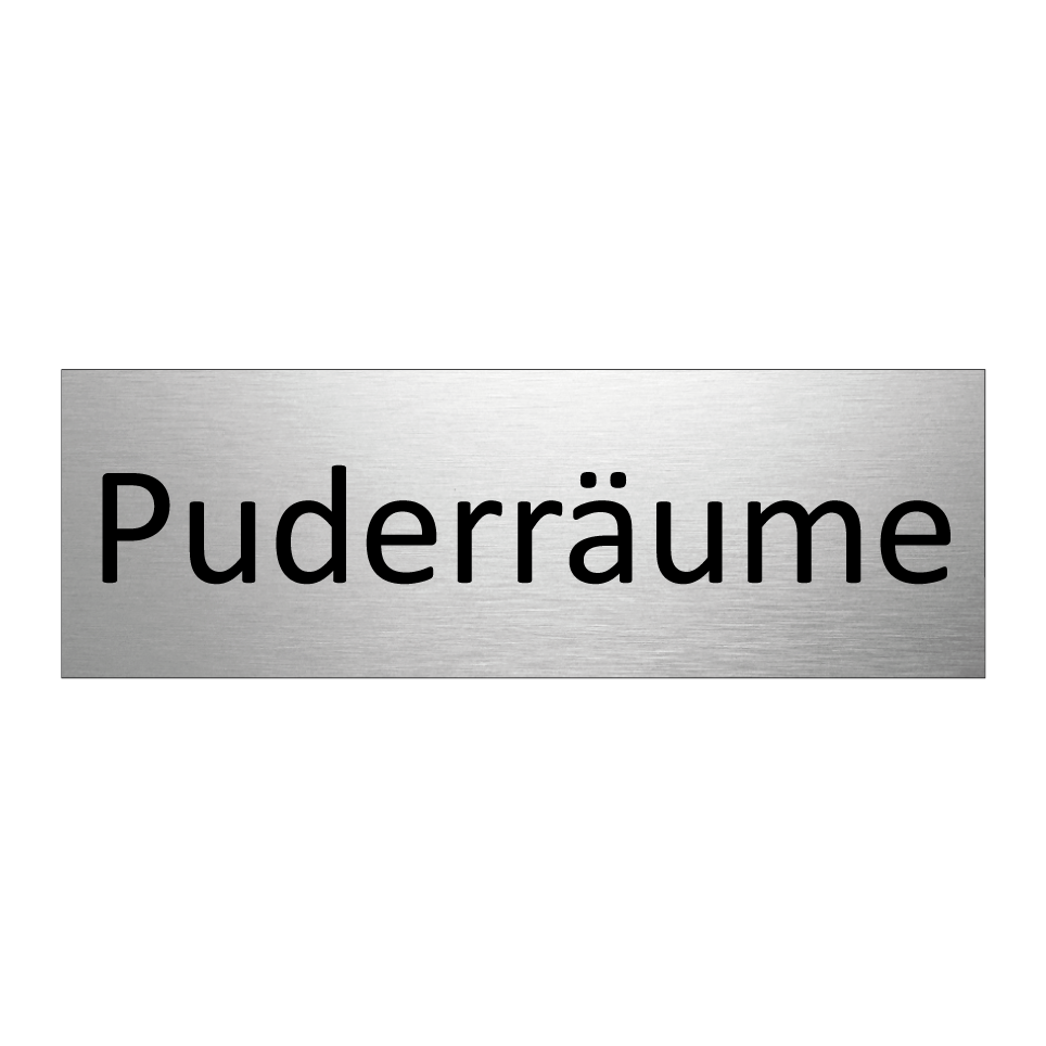 Puderräume