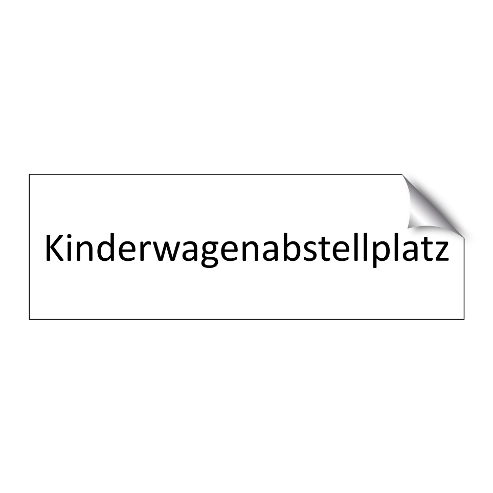 Kinderwagenabstellplatz