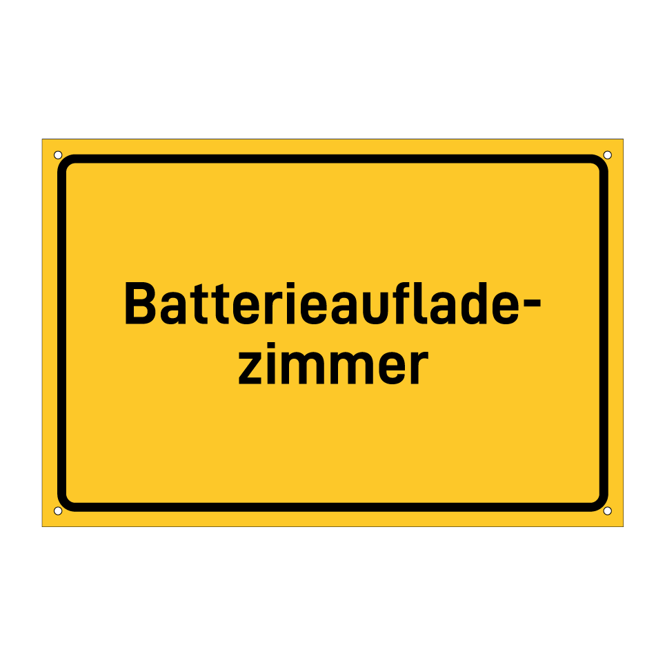 Batterieauflade- zimmer