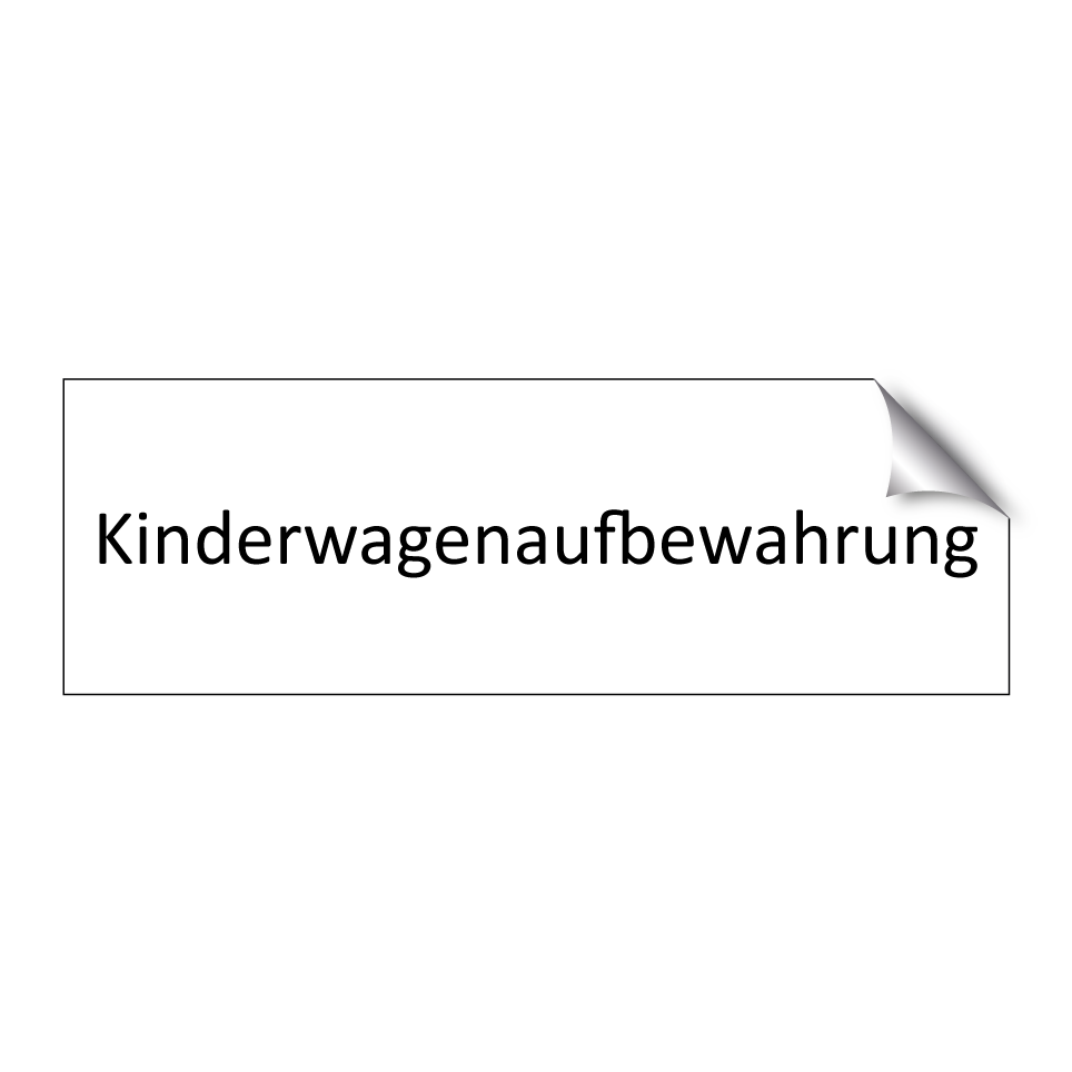 Kinderwagenaufbewahrung